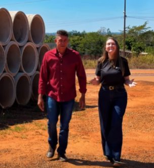 Deputada Gislaine Lebrinha destina R$ 100 mil para obras de infraestrutura em Alto Alegre dos Parecis
