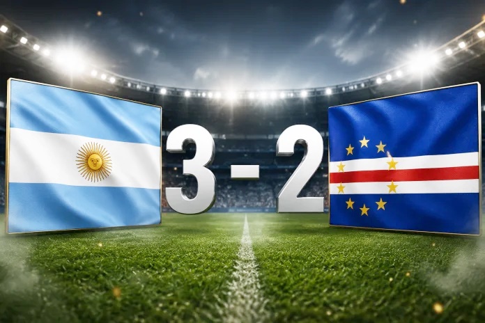 Argentina escapa de zebra histórica e elimina Cabo Verde após batalha de 120 minutos
