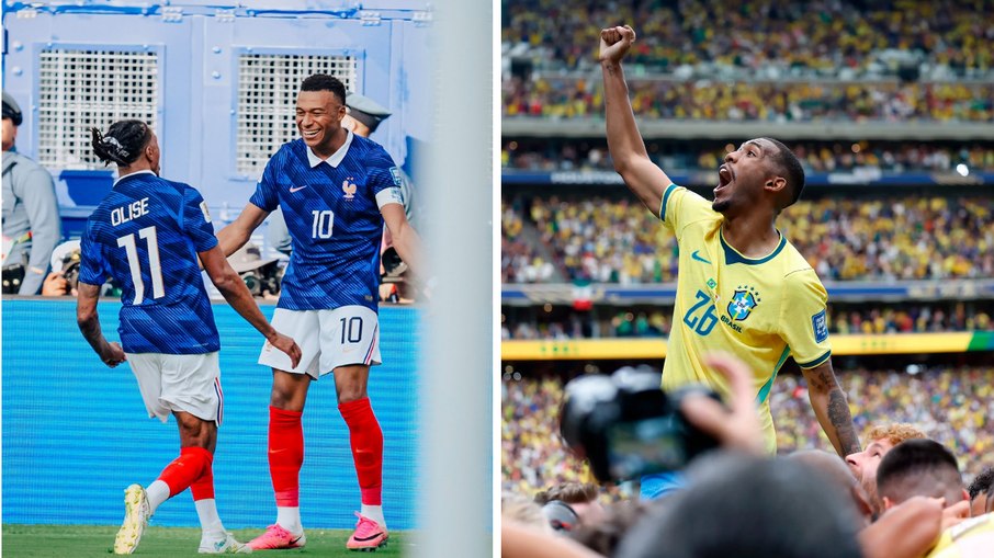 Com França e Brasil, veja as oito favoritas para avançar de fase na Copa do Mundo da FIFA
