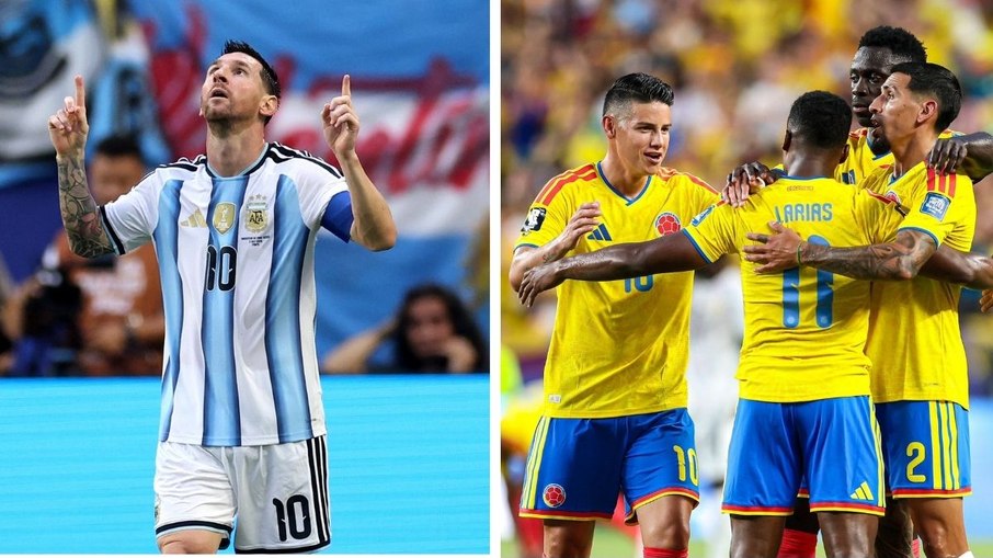 Argentina e Colômbia defendem a América do Sul nas oitavas de final da Copa do Mundo