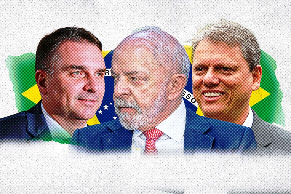 Reeleição de Tarcísio no 1º turno pode afetar disputa de Lula e Flávio para presidência
