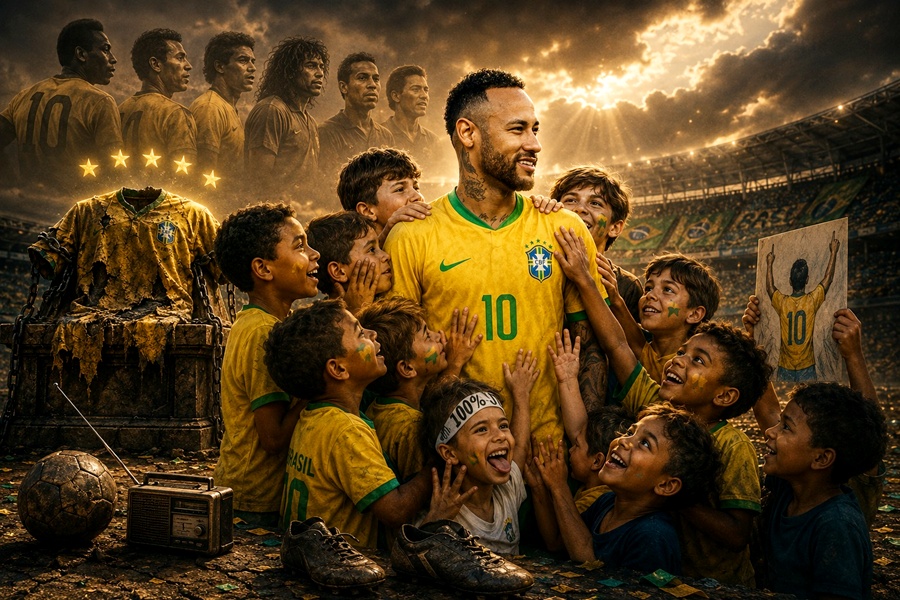 Crônica de Fim de Semana: A camisa da Seleção pesa. Dos homens, nem tanto

