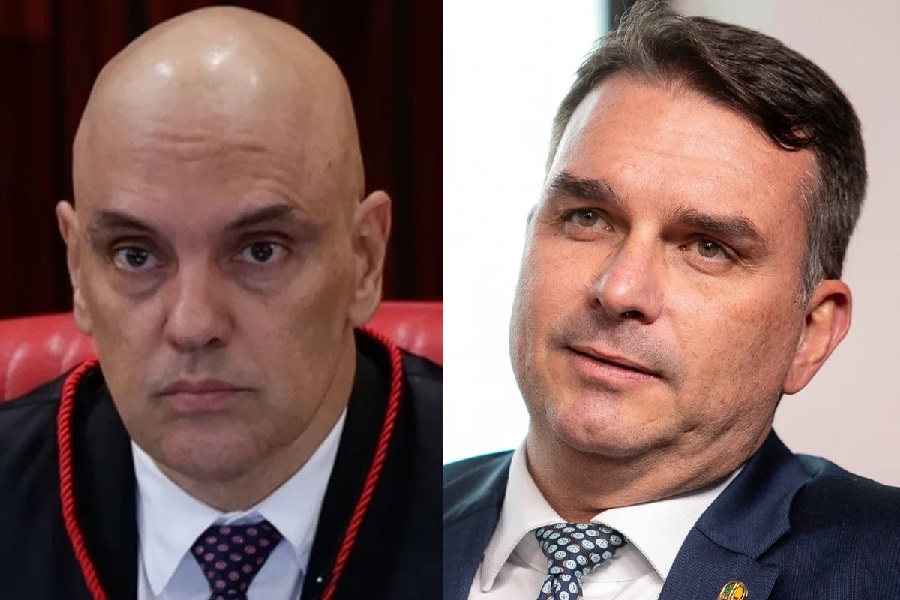 Decisão polêmica de Moraes contra Jair e Flávio é inédita na república: "Advogado do pai"