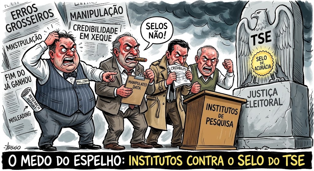 Desesperados, Institutos de Pesquisa atacam o TSE contra "Selo de Qualidade" eleitoral