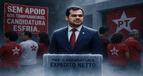 Sem apoio dos "companheiros", pré-candidatura de Netto desaparece dos holofotes