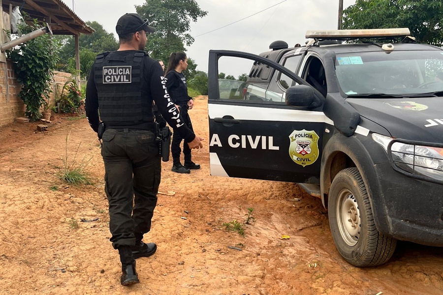 PC apreende 42 munições e prende suspeito durante operação em Machadinho do Oeste