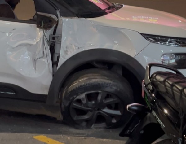 Motorista avança sinal vermelho e provoca acidente na zona Leste de Porto Velho