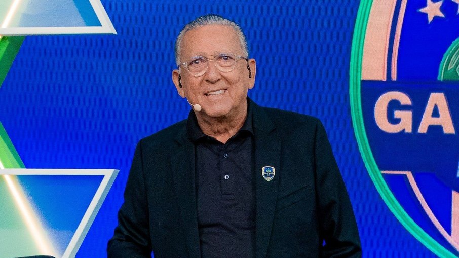Desesperada, Rede Globo quer Galvão Bueno de volta ao lado de Tiago Leifert na emissora
