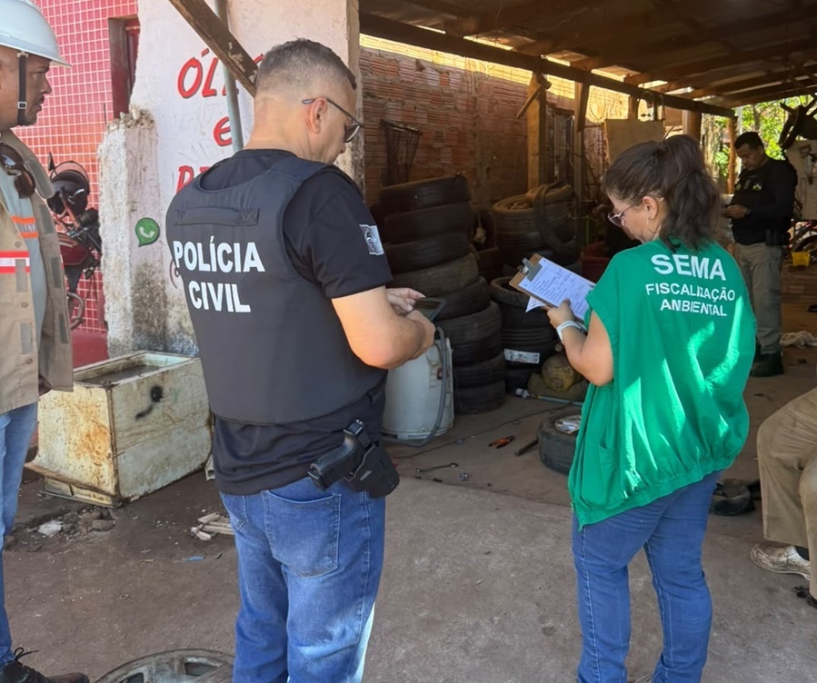 Operação integrada reforça combate a crimes ambientais e irregularidades em Porto Velho