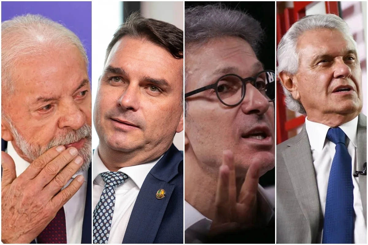 Lula empata com Flávio, Zema e Caiado no 2º turno, aponta nova pesquisa BTG/Nexus