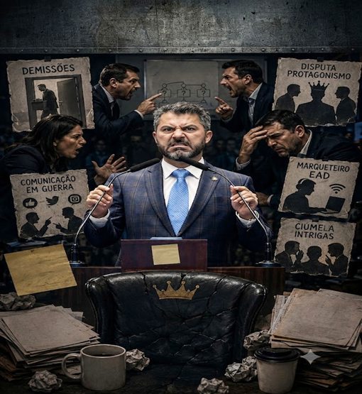 Clima de "já ganhou" alimenta crise e vaidades na campanha de Marcos Rogério