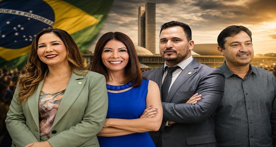 Lopes, Tourinho, Fera e Gazola formam chapa poderosa para a Câmara Federal
