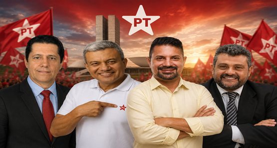 Anselmo, Cujuí, Israel e Jabá são a esperança do PT para voltar à Câmara Federal
