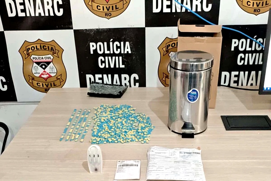 DENARC prende suspeito de tráfico de ecstasy em Porto Velho