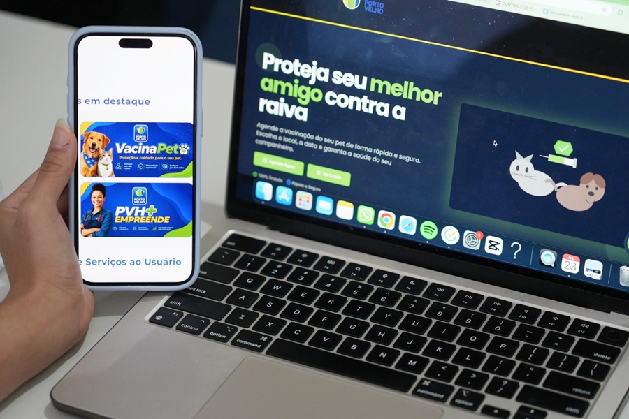 Aplicativo PVH+ facilita agendamento da vacinação antirrábica de cães e gatos