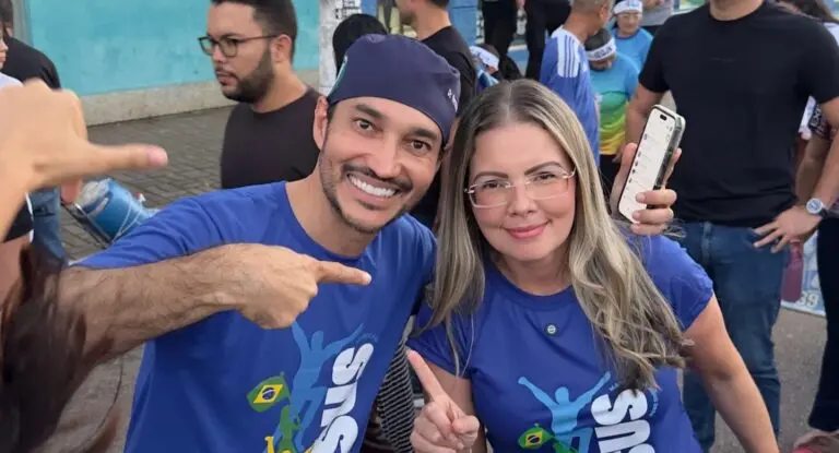 Sofia Andrade participa da Marcha para Jesus em Porto Velho
