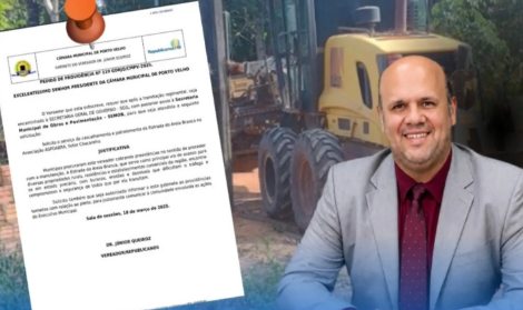 Vereador Júnior Queiroz acompanha início de obras de recuperação de estrada no Assentamento ASPOABRA
