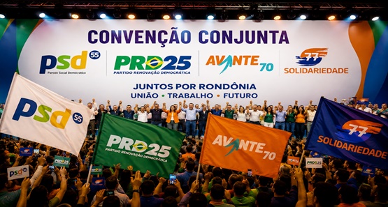 PSD, PRD, Avante e Solidariedade realizam convenção conjunta neste sábado em PVH