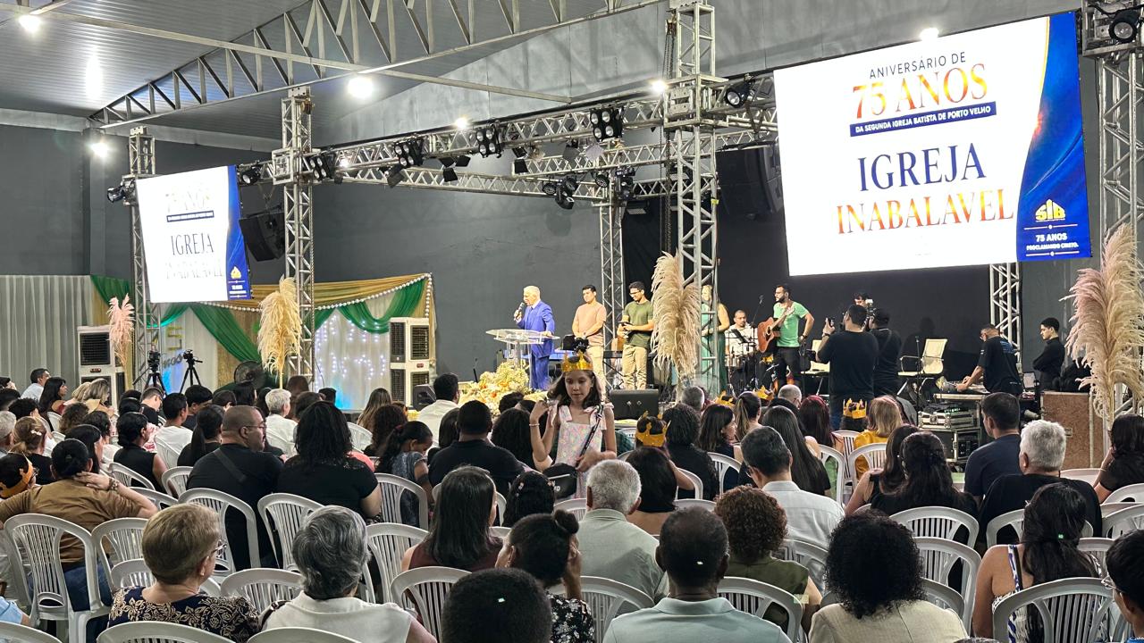 Segunda Igreja Batista de Porto Velho celebra 75 anos de história e fé
