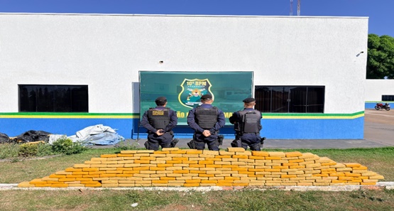 Operação intercepta quase 415 KG de drogas que seriam levados para Rolim de Moura