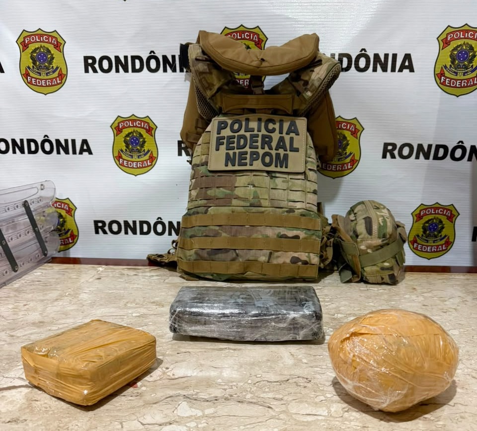 Homem é preso após entrar no Brasil pela Bolívia com 2 kg de maconha em Guajará-Mirim
