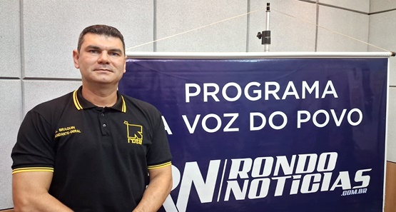 Braguin critica falta de investimentos e aponta déficit de 50% no efetivo da PMRO