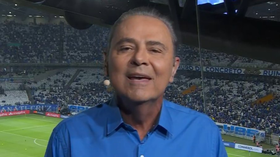 Após câncer, narrador Luis Roberto celebra volta à TV: “Ninguém soltou a minha mão”
