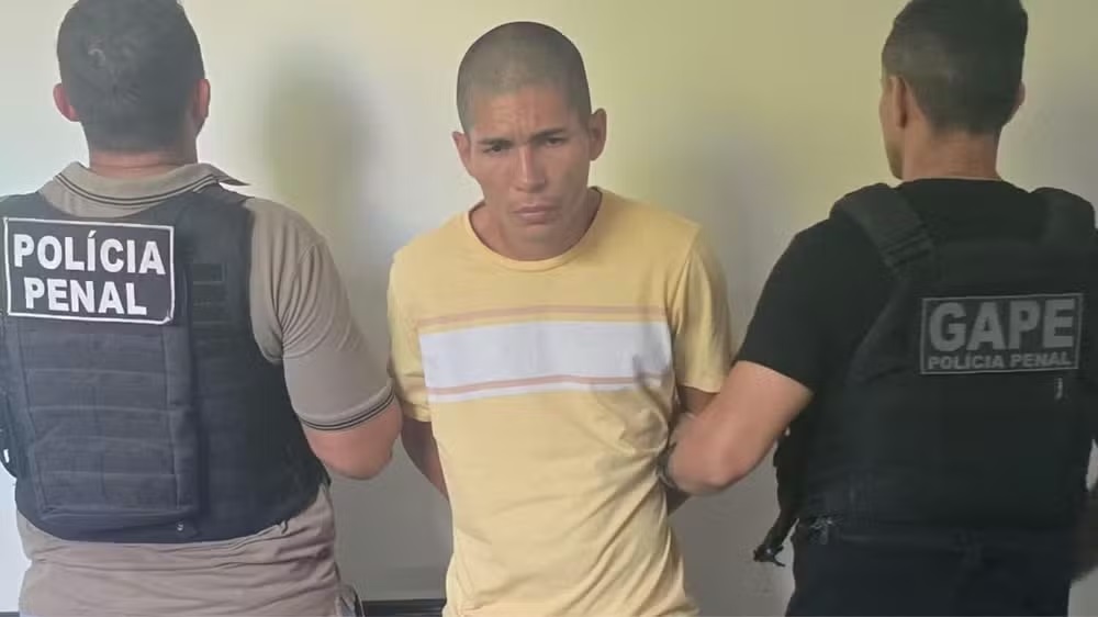 Detento é recapturado menos de 24 horas após fugir de penitenciária em Porto Velho