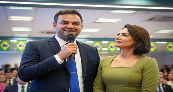 Michelle Bolsonaro vem a Rondônia lançar  Bruno Scheid ao Senado 
