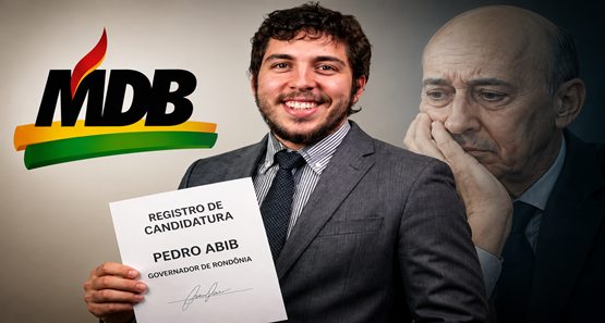 MDB registra Pedro Abib e põe fim à esperança de apoiadores de Confúcio Moura
