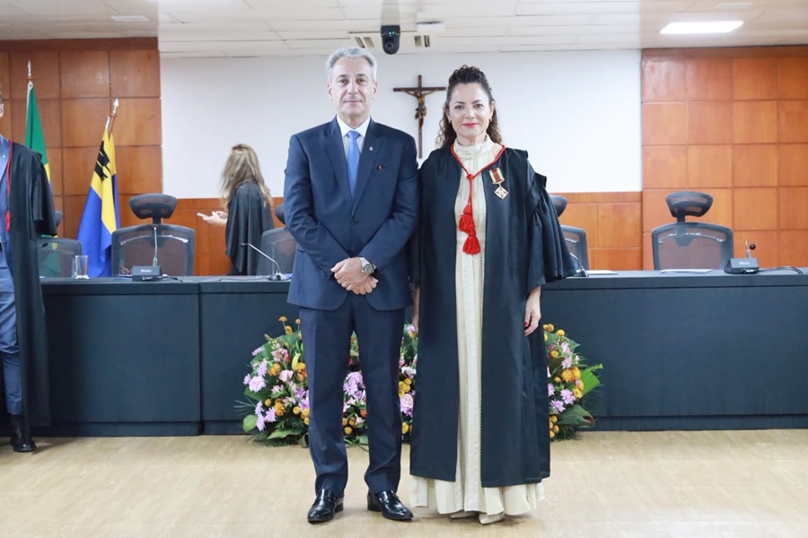 TJRO prestigia posse da magistrada Úrsula Souza como membro titular do TRE-RO