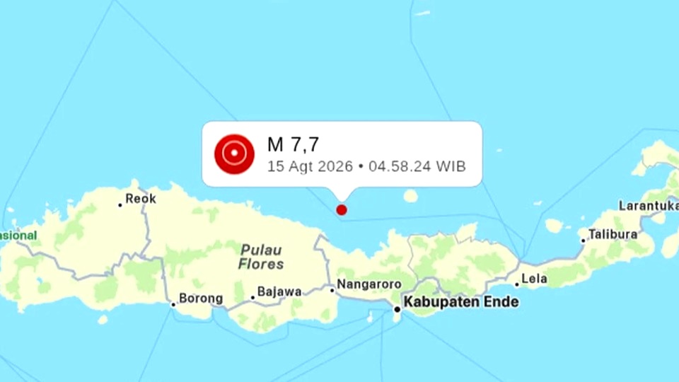 Terremoto de magnitude 7,7 deixa ao menos 47 mortos na Indonésia