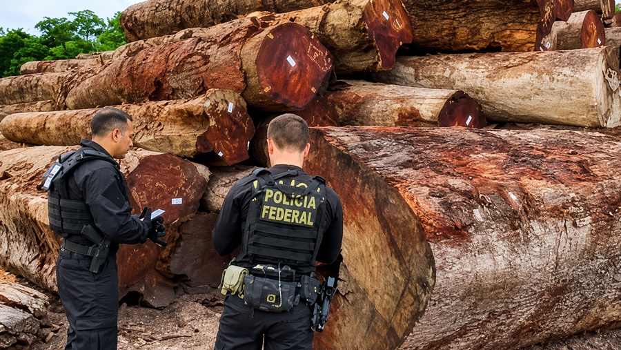 PF investiga desmatamento de 1,1 mil hectares e suspeita de lavagem de dinheiro
