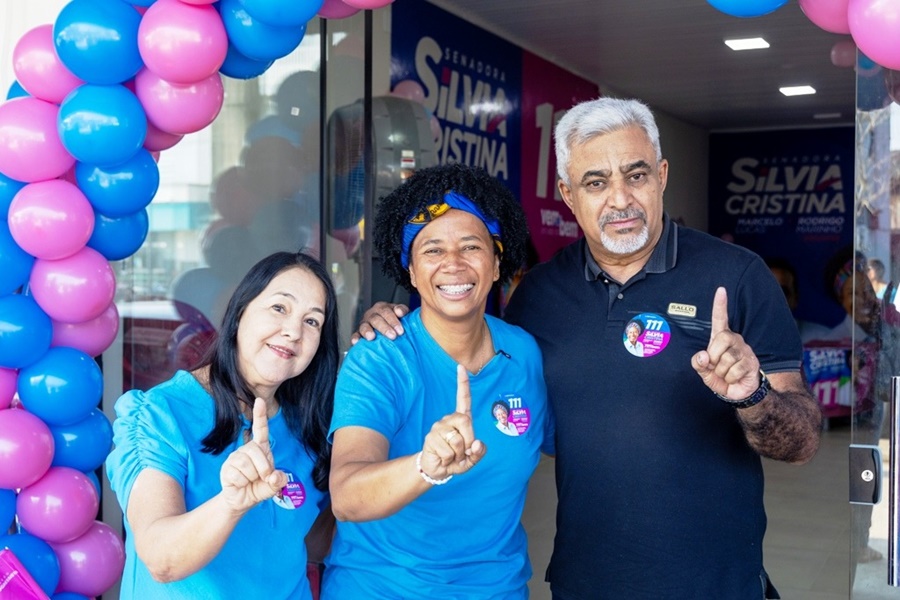 “Tenho coragem para ser a senadora do povo de Rondônia”, diz Sílvia Cristina