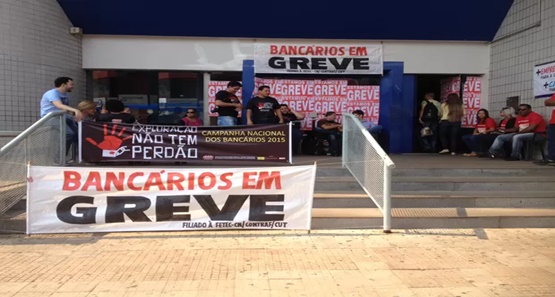 Bancários de Rondônia fazem paralisação de 24 horas nesta quinta-feira