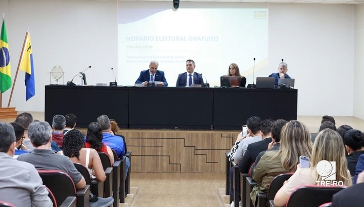Horário Eleitoral: TRE-RO define ordem de veiculação no rádio e na TV