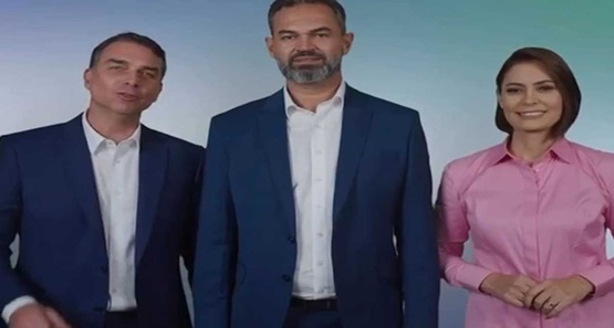 Michelle e Flávio Bolsonaro reforçam apoio a Bruno Scheid para Senado  em Rondônia