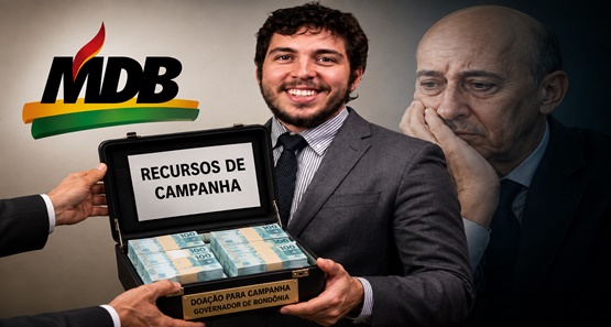 Pedro Abib é o primeiro a receber dinheiro público para campanha ao Governo de RO