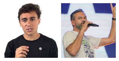 Nikolas declara apoio a Bruno Bolsonaro Scheid: “Se Bolsonaro confia, a gente confia também”
