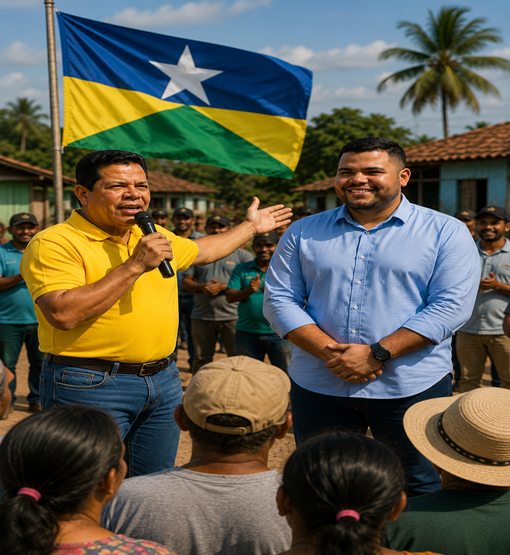 Jair Montes percorre interior de RO e apresenta candidatura do filho à Câmara Federal