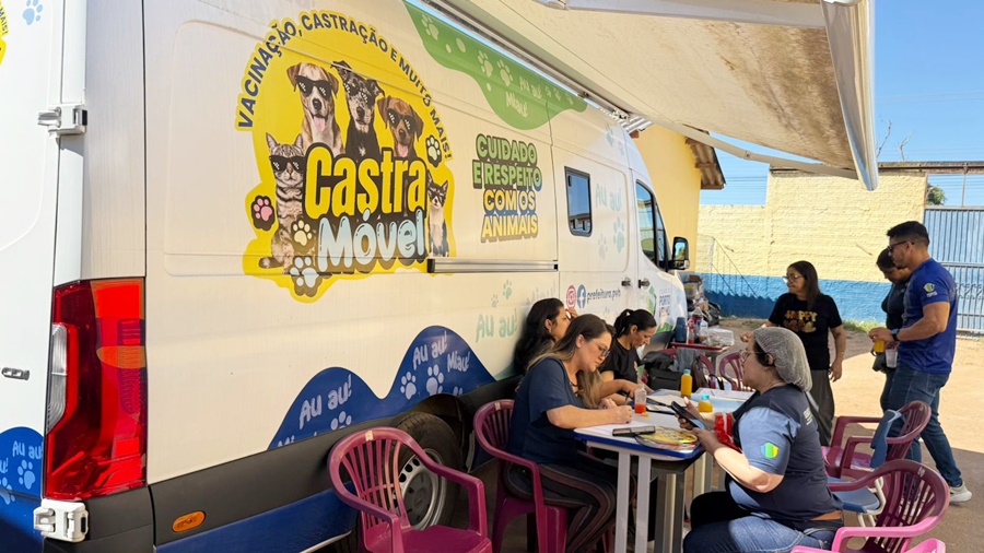 Castramóvel realiza 105 castrações gratuitas em diferentes regiões de Porto Velho