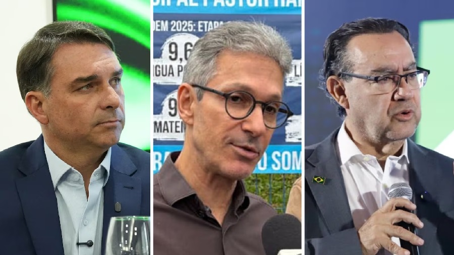 Flávio, Zema e Cury pedem 'renúncia' e 'prisão' do ministro Alexandre de Moraes do STF
