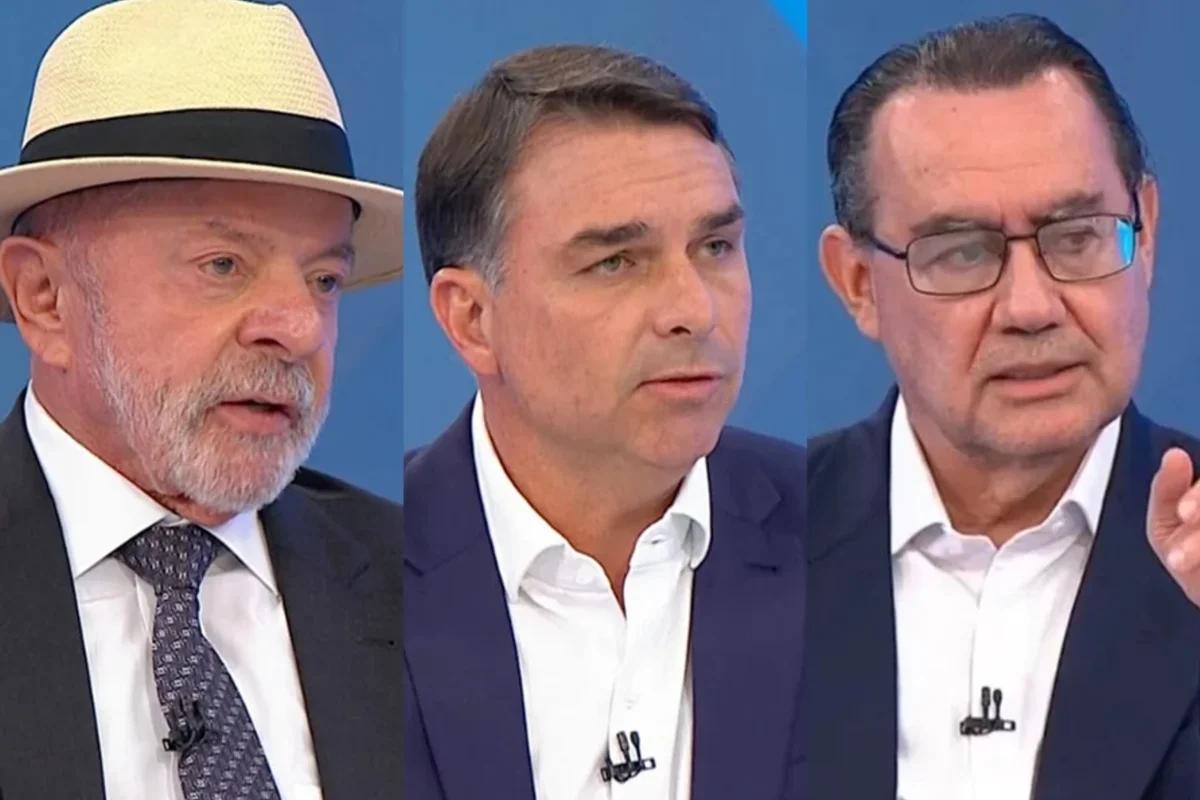 Lula tem 38%, Flávio, 30%, e Cury, 11%, em 1º turno, diz nova pesquisa Real Time/Big Data