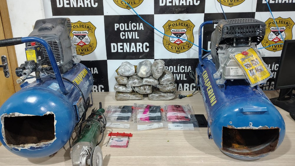 Denarc prende quatro e apreende 7 quilos de drogas em imóvel investigado