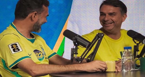 Ao lado de Flávio, Bruno Bolsonaro Scheidt  leva Rondônia à Paulista