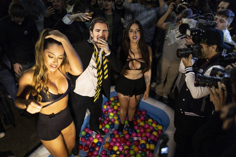 Vorcaro fez festa com 120 mulheres e 20 homens; entre eles Moraes, Toffoli, Pacheco e Lira