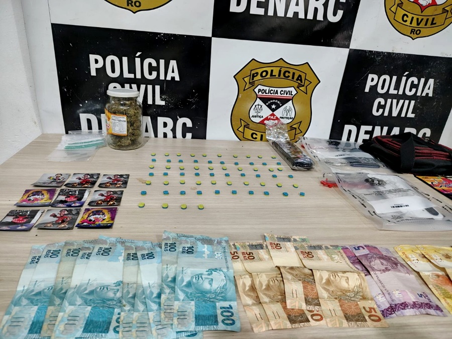Denarc prende suspeito que anunciava ecstasy e skunk nas redes sociais em Porto Velho
