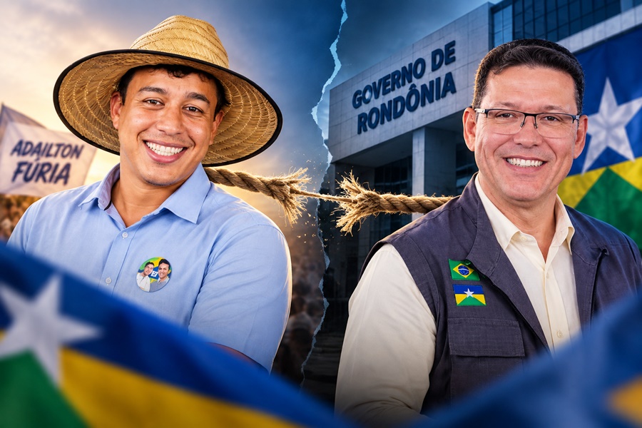 Está por um fio a relação entre o governo Marcos Rocha e a candidatura de Adailton Fúria