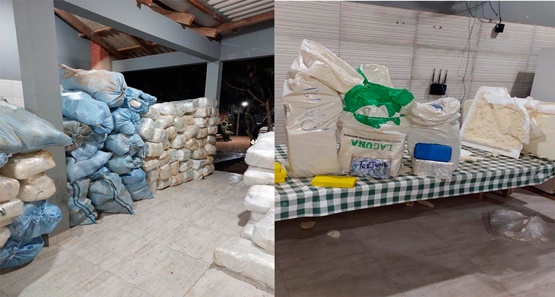 Megaoperação apreende 3,6 toneladas de drogas e dá prejuízo de R$ 60 mi ao tráfico
