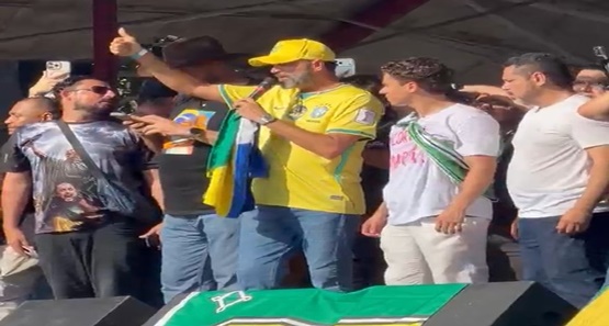 Bruno Scheid e Nikolas Ferreira levantam multidão em Macapá pelo impeachment de Moraes
